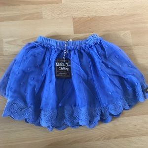 Matilda Jane tulle skirt size 4 NWT